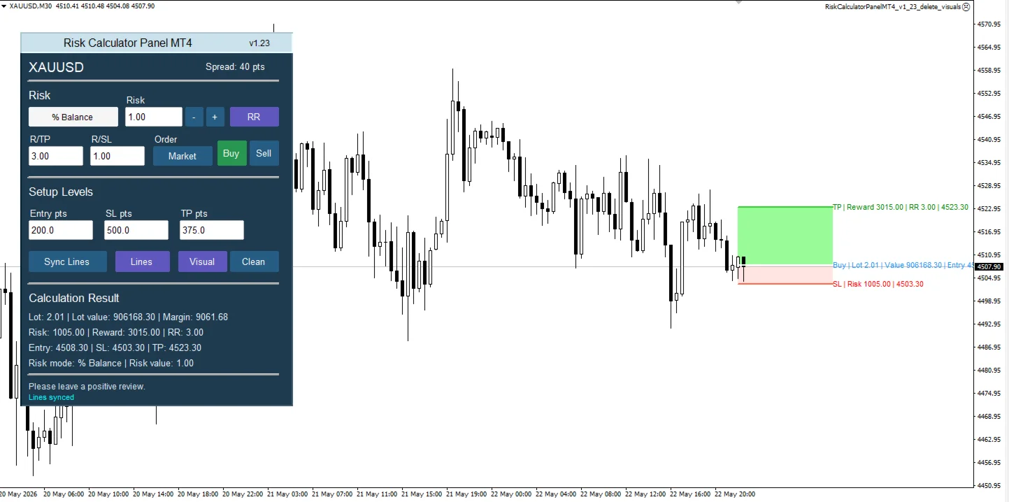 Risk Calculator assistent screenshot 4