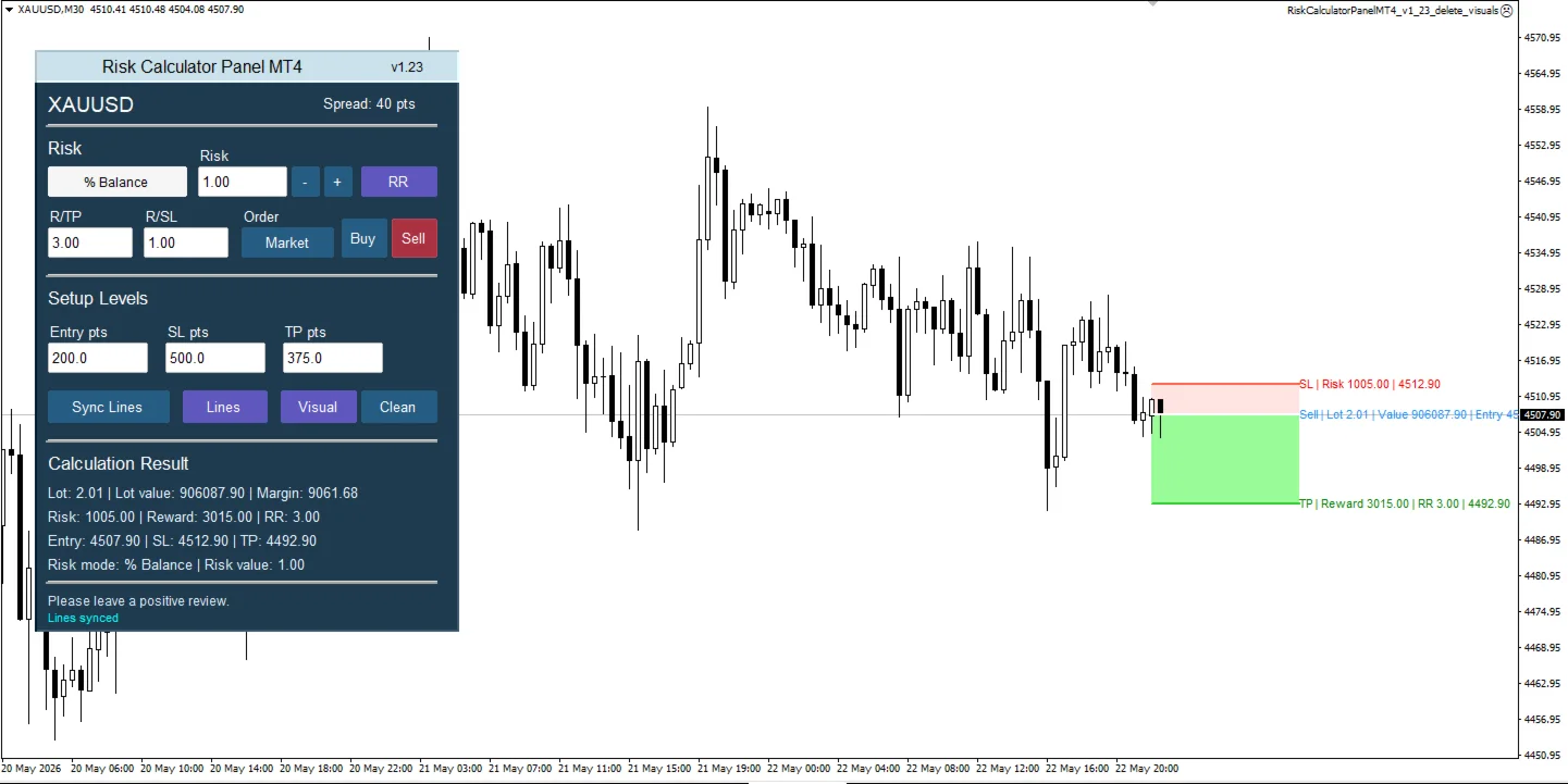 Risk Calculator assistent screenshot 5