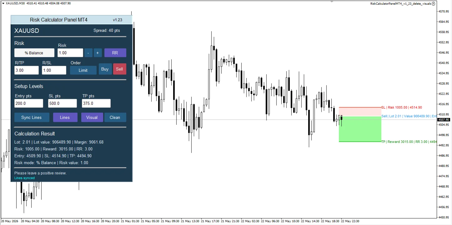 Risk Calculator assistent screenshot 6